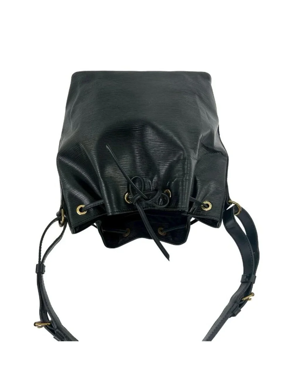 Louis Vuitton Vintage Petit Noe Epi Leather Shoulder Bag Pochette Black